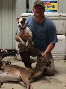 Riddock's Daughter, Thistle Ridge Roux, made her first recovery at the age of 10.5 months in October 2014. Roux belongs to the Wood Family in Louisiana.